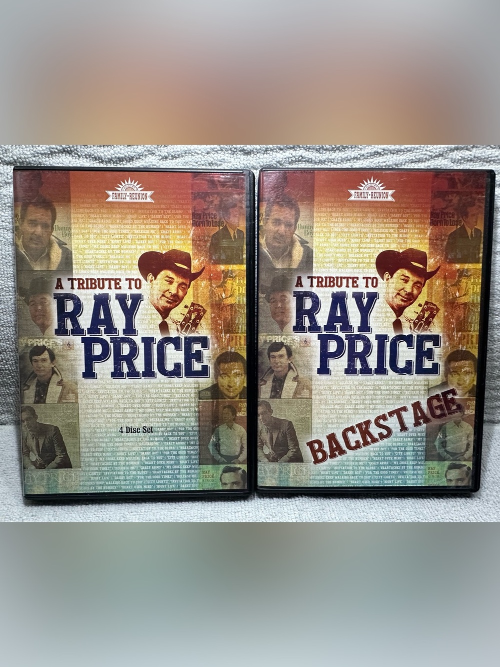 Country’s Family Reunion “A Tribute to Ray Price” ~
5 DVD Set